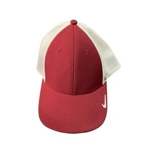 Mens Nike‎ Dri-FIT Mesh Back Cap (Team Red/White) Size - L/XL